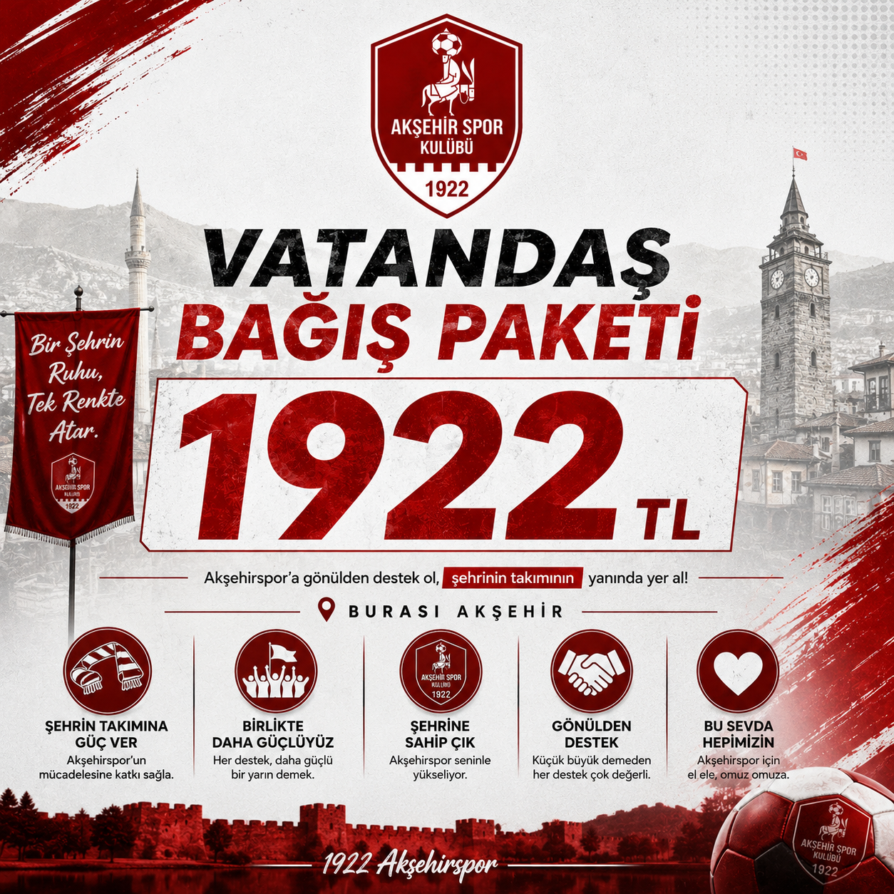 1922 TL Vatandaş Destek Bağışı