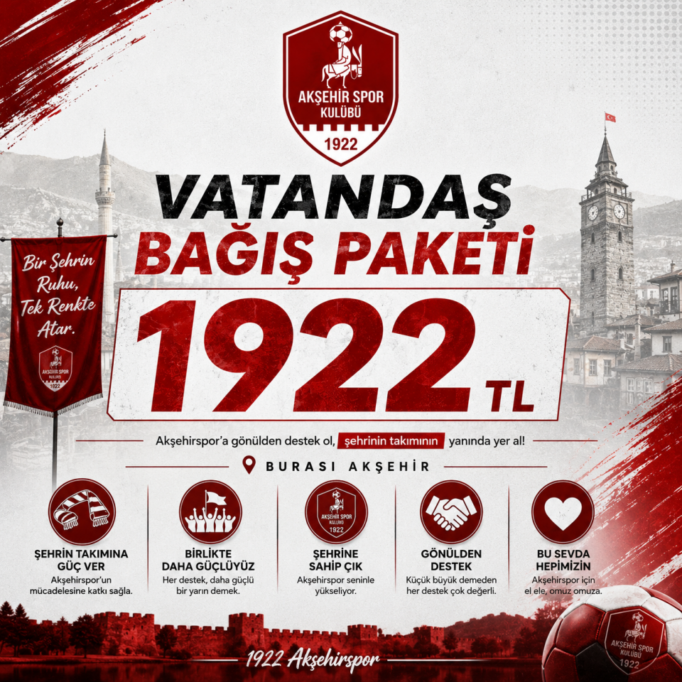 1922 TL Vatandaş Destek Bağışı
